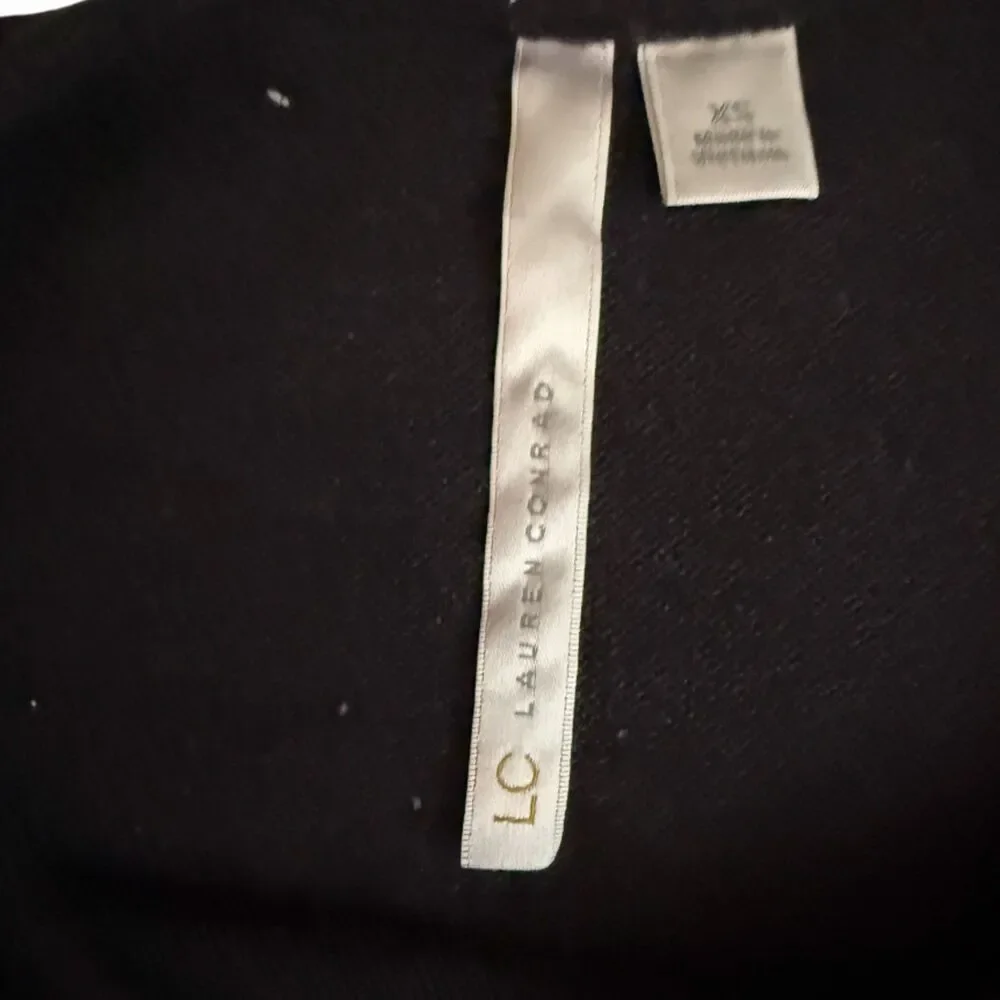 Lauren Conrad Black Ruffle Sweater Size XS - Picture 8 of 10